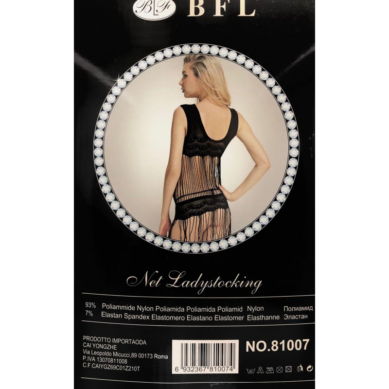 COMPLETINO BABYDOLL NERO MISURA UNICA