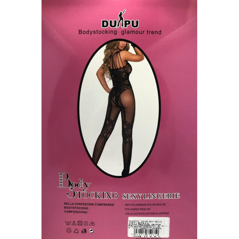 Catsuit Tuta Sexy Glamour Taglia Unica