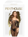 Bodystocking Velato con Cavallo Aperto