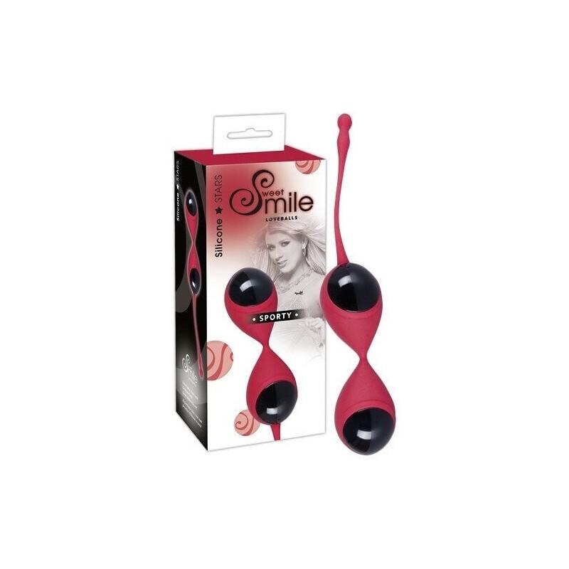 Sfere del Piacere Sporty Smile Rosse/Nere