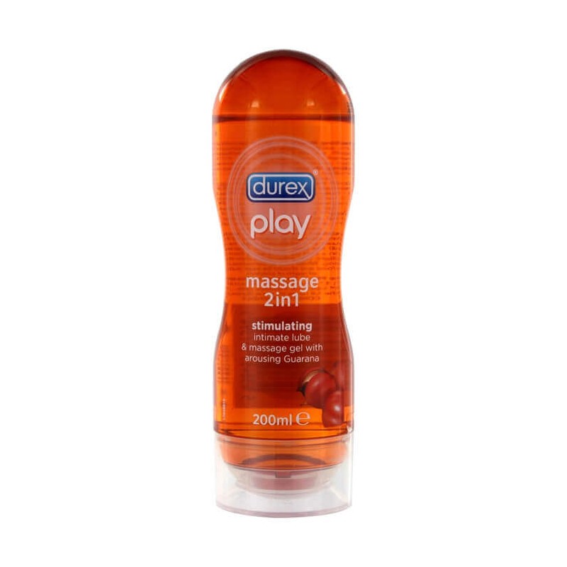 GEL MASSAGGIO E LUBRIFICANTE DUREX MASSAGE 2 IN 1 Stimulating , 200ml