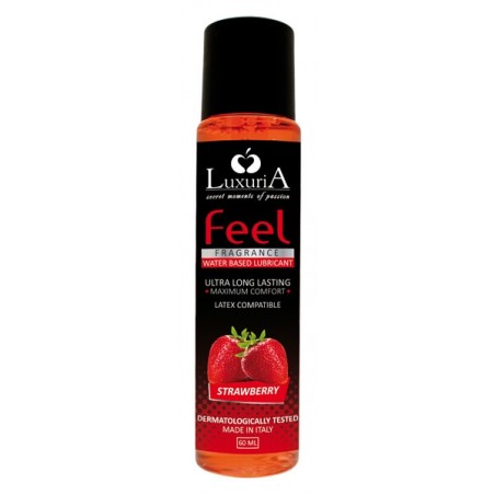 Lubrificante Luxuria Feel Fragola - Anal - 60 ml