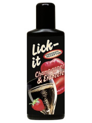 Lubrificante Lick-It Fragola e Champagne 100 ML