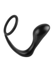 STIMOLATORE PROSTATA ASS-GASM COCKRING PLUG BLACK