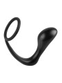 STIMOLATORE PROSTATA ASS-GASM COCKRING PLUG BLACK