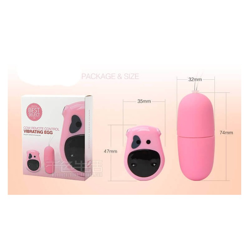 Ovetto vibrante Wireless rosa