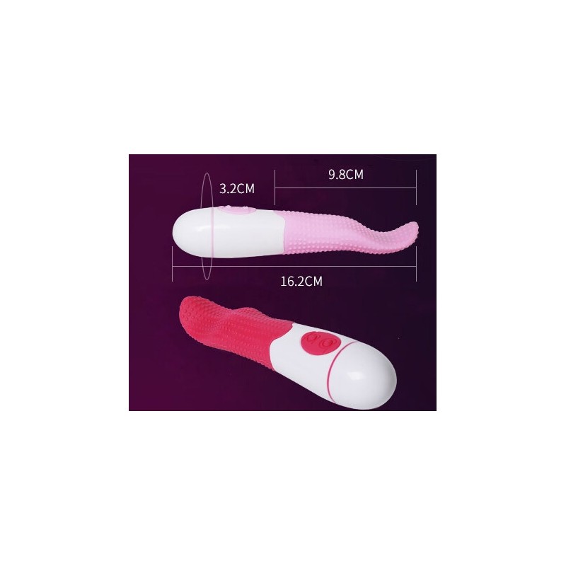 Mini Lingua Vibrating Tongue Pink