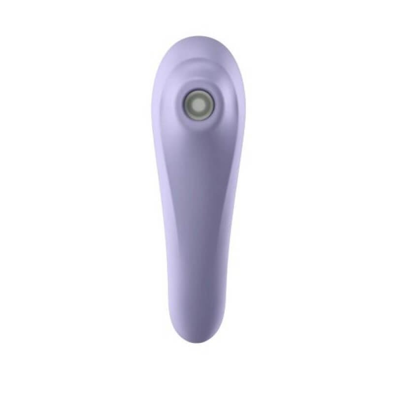 Vibratore Vaginale Doppio in Silicone Stimolatore Succhia Clitoride app