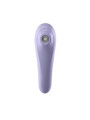 Vibratore Vaginale Doppio in Silicone Stimolatore Succhia Clitoride app