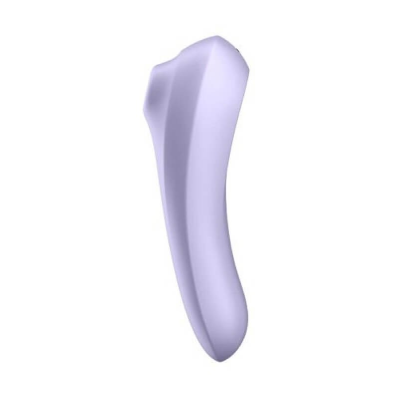 Vibratore Vaginale Doppio in Silicone Stimolatore Succhia Clitoride app