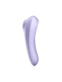 Vibratore Vaginale Doppio in Silicone Stimolatore Succhia Clitoride app