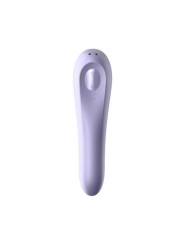 Vibratore Vaginale Doppio in Silicone Stimolatore Succhia Clitoride app