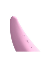 Stimolatore Clitoride Vaginale Succhia Vagina con App Satisfyer Ricaricabile Curvy 3+