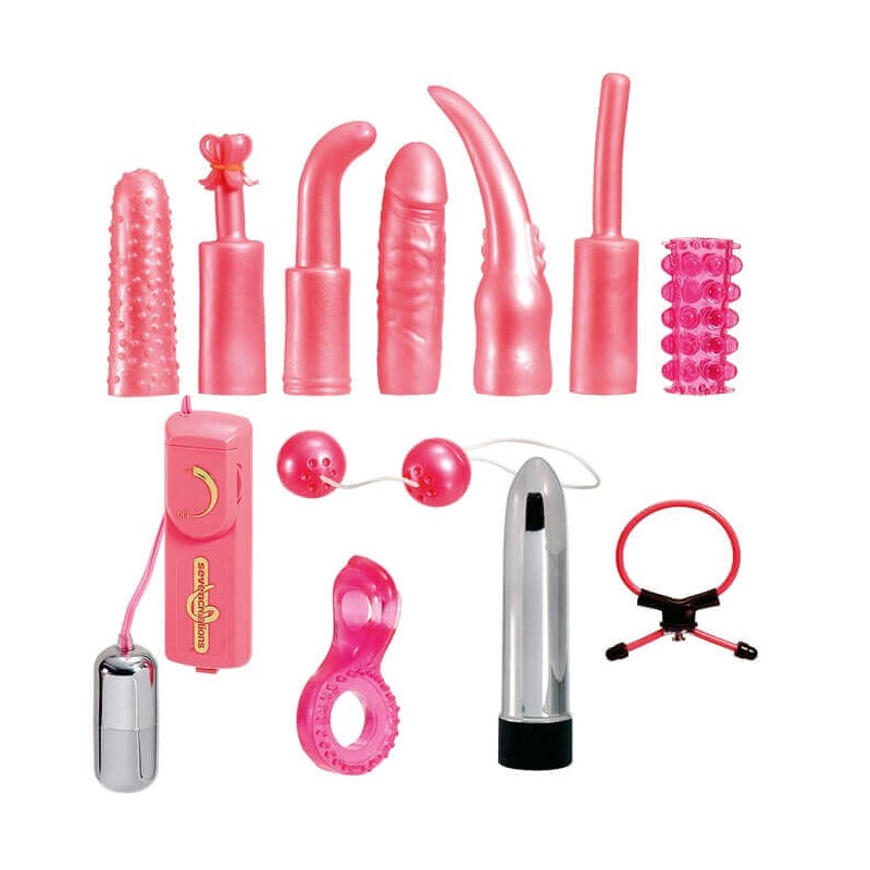 Dirty Dozen Sex Toy Kit Purple