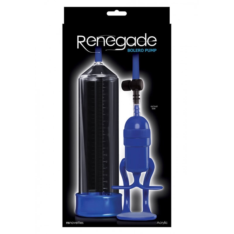 Pompa Sviluppa Pene RENEGADE PUMP BOLERO BLUE