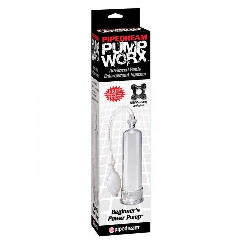 POMPA ALLUNGAMENTO PENE PW BEGINNERS POWER PUMP CLEAR