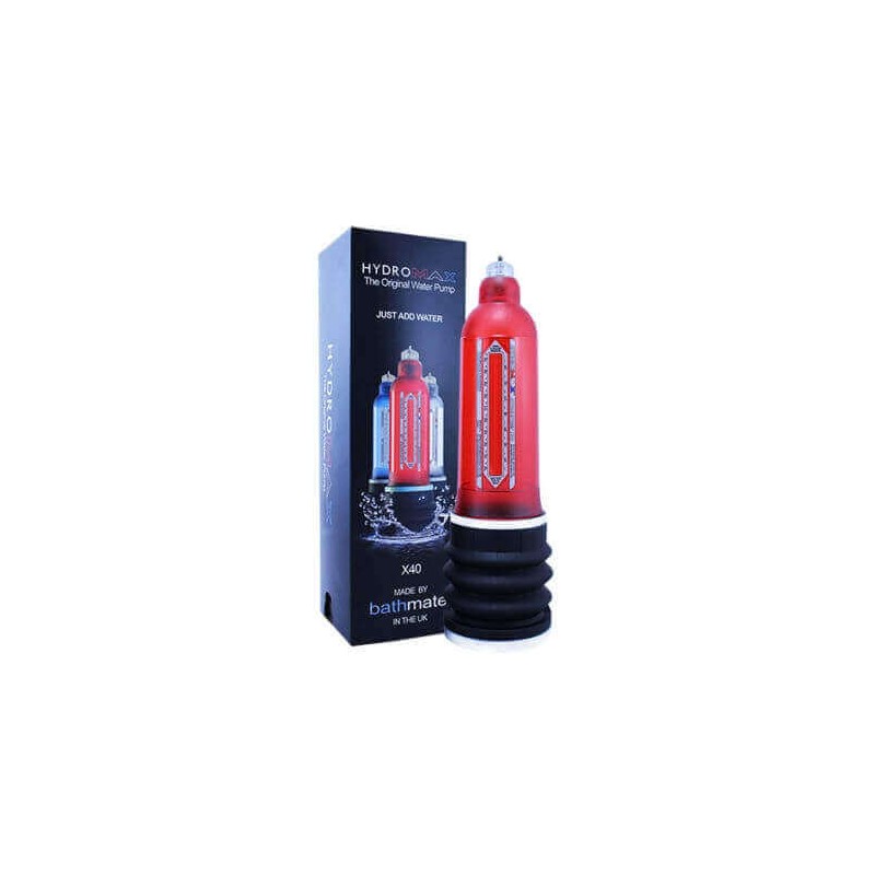 POMPA 'BATHMATE HYDROMAX X40' - BRILLIANT RED