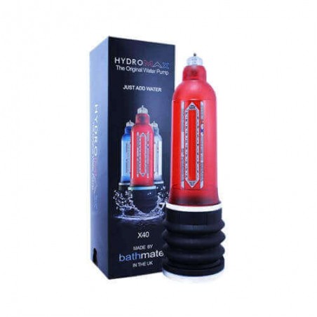 POMPA 'BATHMATE HYDROMAX X40' - BRILLIANT RED