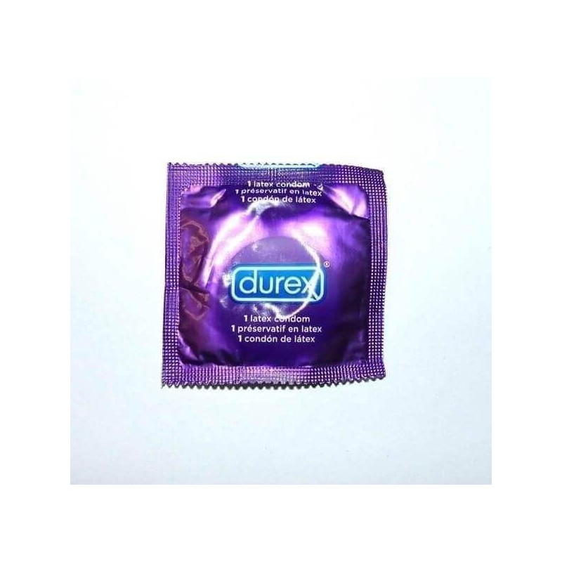 Singolo Preservativo Durex Lubricato e Sottile per un Maggiore Contatto