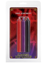 Kit di 3 Candele Doc Johnson