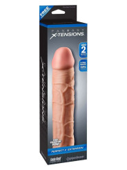 Mega Estensione Pene Fantasy X-Tensions Colore Caramello Brown