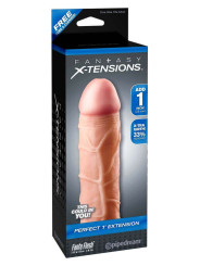 Mega Estensione Pene Fantasy X-Tensions Colore Caramello Brown