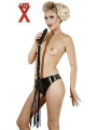 Frusta con Manico a Forma di Pene Latex Whip