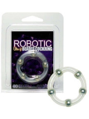 Anello per Pene Robotic Beaded  Cockring