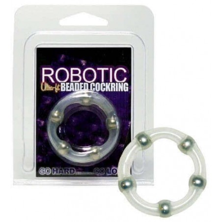 Anello per Pene Robotic Beaded  Cockring