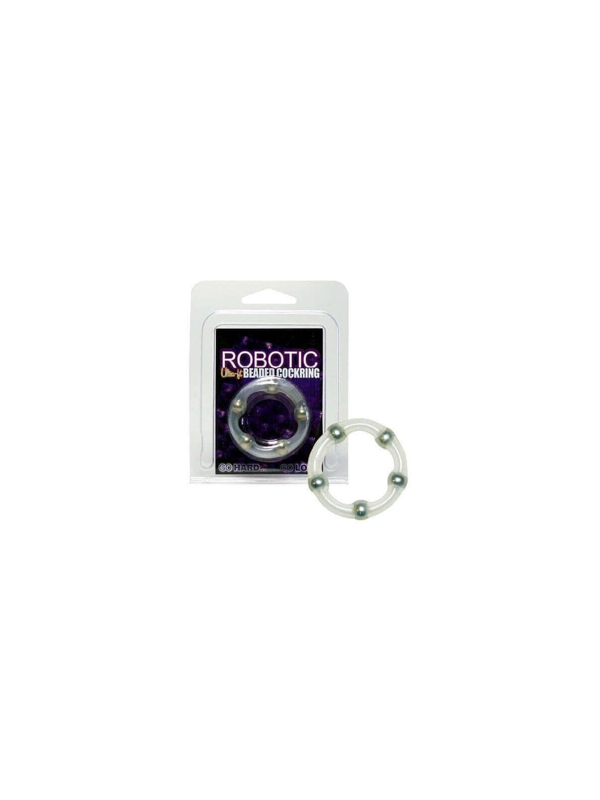 Anello per Pene Robotic Beaded  Cockring