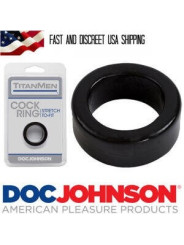 Titanmen Cockring Black 45 mm