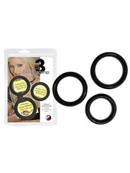 Set di Anelli per Pene Threesome