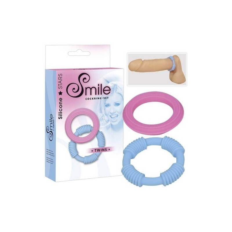 Anello per Pene Smile Twins