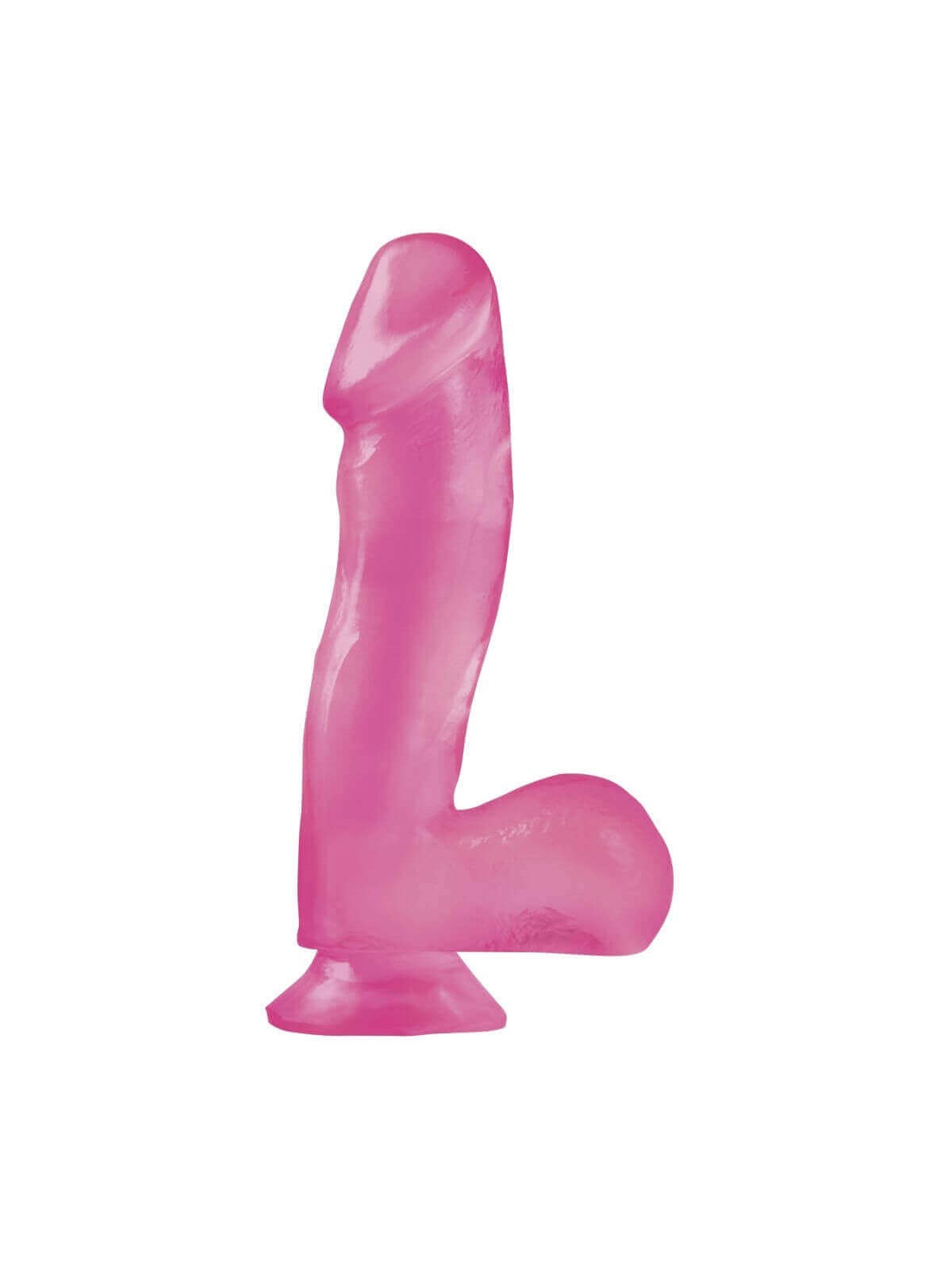 Dildo Jolly Rosa Buttcock con Ventosa