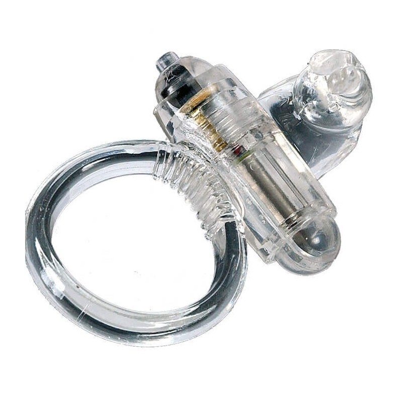 Anello vibrante RABBIT VIBRATING COCKRING CLEAR