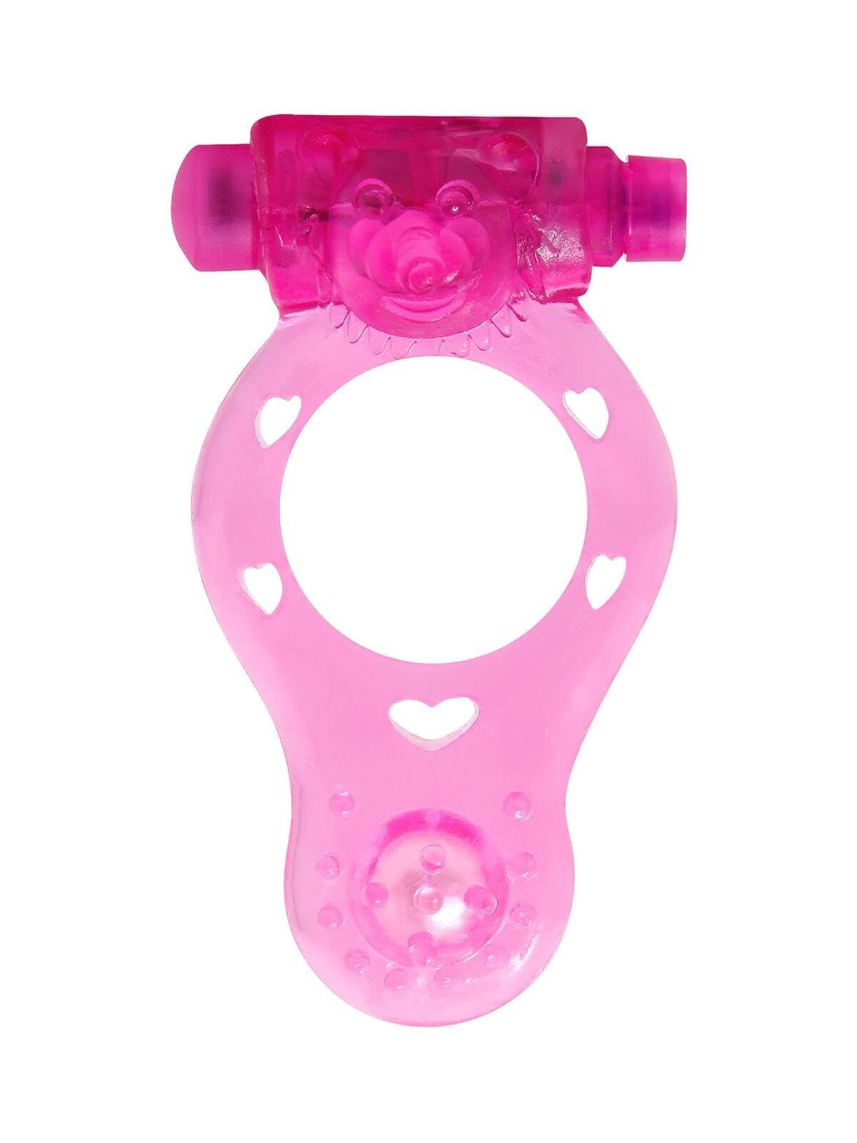 Anello vibrante POWER O VIBRATING COCK RING PINK