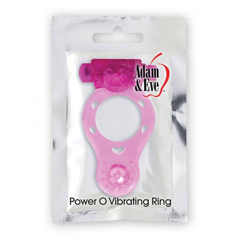 Anello vibrante POWER O VIBRATING COCK RING PINK