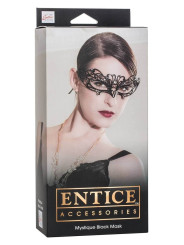 Maschera veneziana MYSTIQUE MASK BLACK