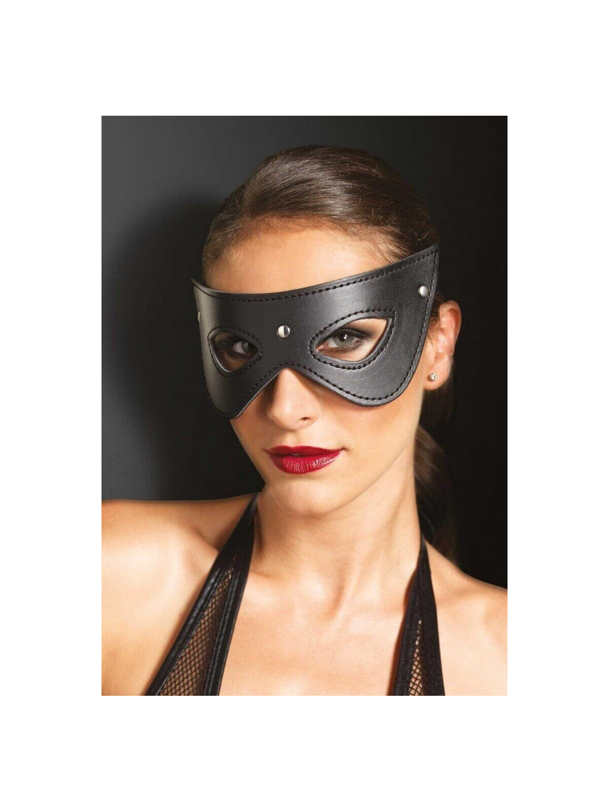 MASCHERA Faux Leather Fantasy Eye Mask Fantasy