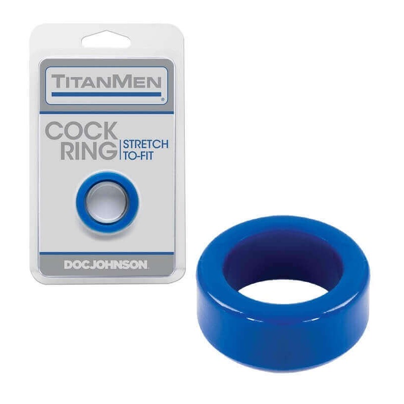 Titanmen Cockring Blu 45 MM