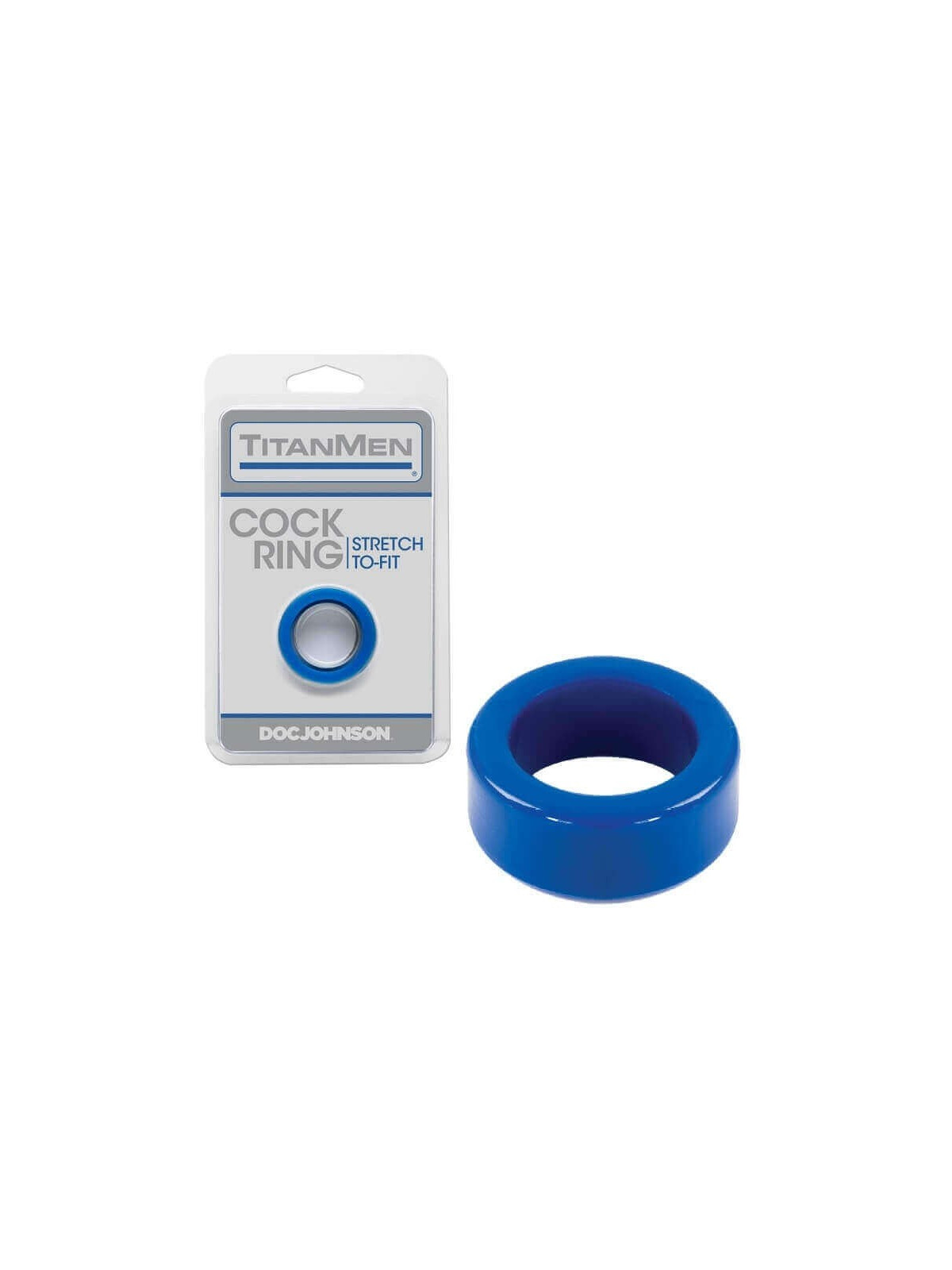 Titanmen Cockring Blu 45 MM