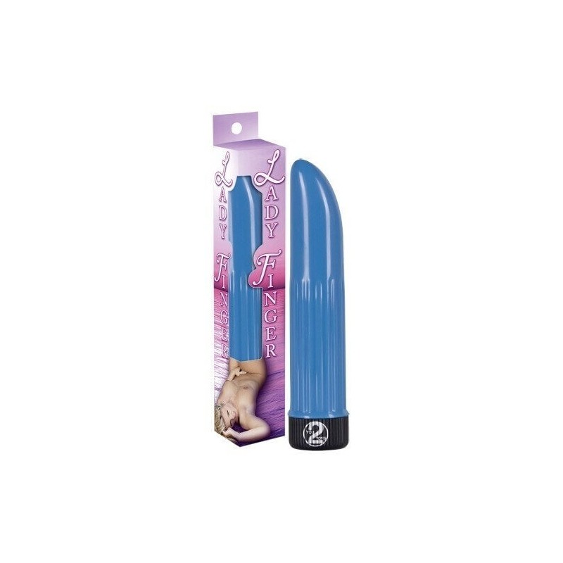 Vibratore Mini Lady Finger Azzurro