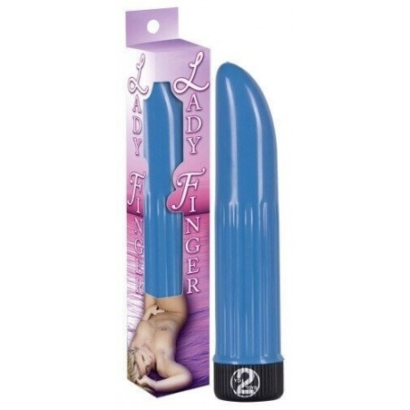 Vibratore Mini Lady Finger Azzurro