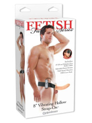 Vibratore Indossabile FF Vibr. Hollow Strap On Flesh