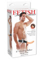 Vibratore Indossabile FF Vibr. Hollow Strap On Flesh