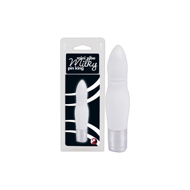 Mini Vibratore Milky Bianco