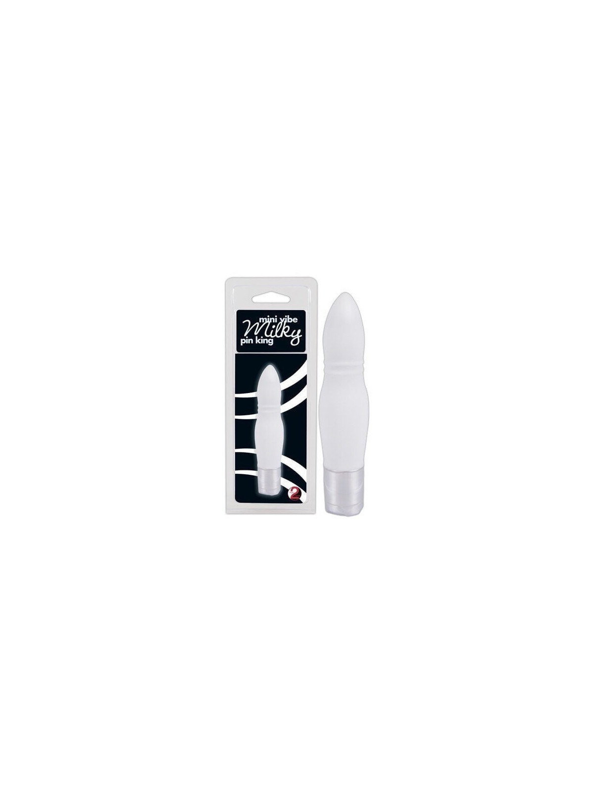 Mini Vibratore Milky Bianco