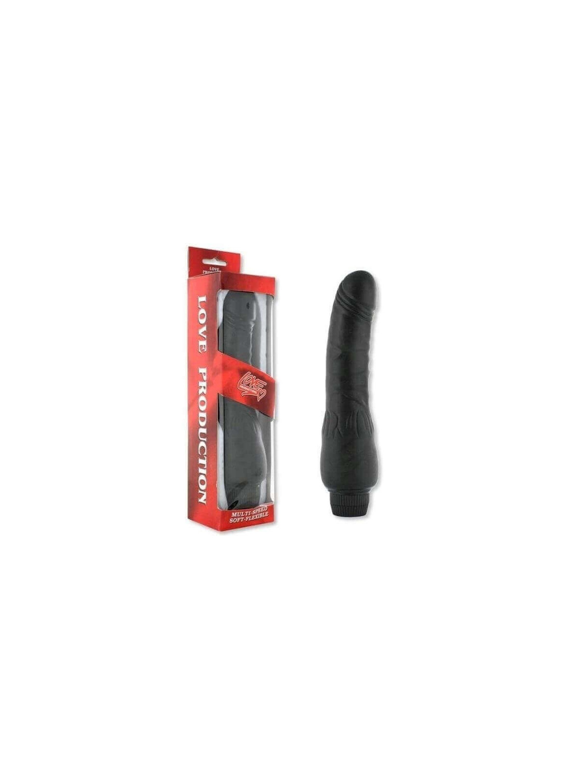 Vibratore Multi Speed Soft Flexible Black