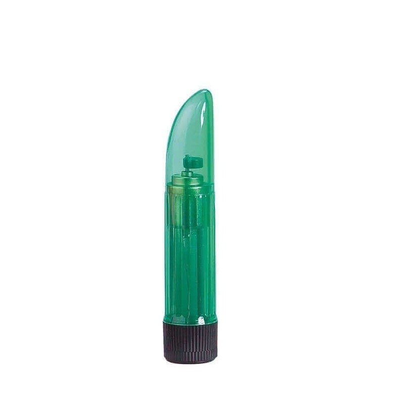 Vibratore Punto G Crystal Clear Green Ladyfinger Vib.