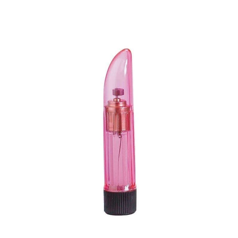 Vibratore Punto G Crystal Clear Pink Ladyfinger